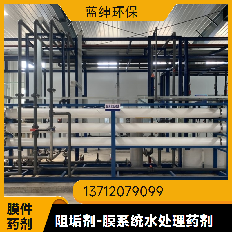 蓝绅环保 冷却塔除垢 反渗透膜阻垢剂 碱性工业水处理 减缓腐蚀