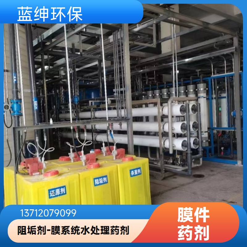 蓝绅环保 冷却塔除垢 缓释阻垢剂 RO膜分散剂 厂家直供
