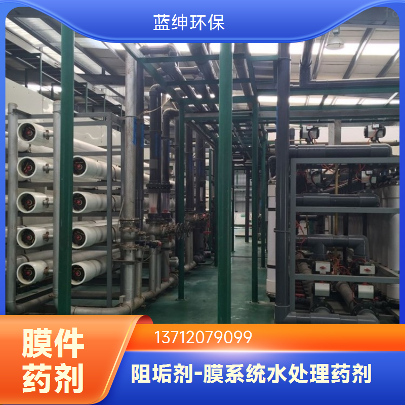 蓝绅环保 冷却塔除垢 净水器阻垢剂 绿色环保 节约成本 厂家直供