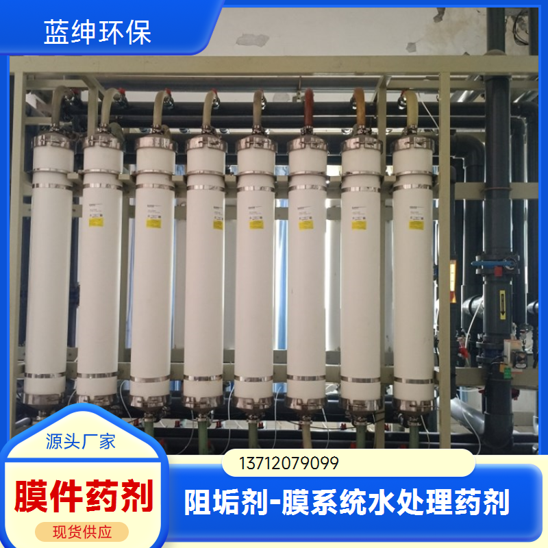 蓝绅环保 冷却塔除垢 蒸发器阻垢剂 碱性工业水处理 厂家供应