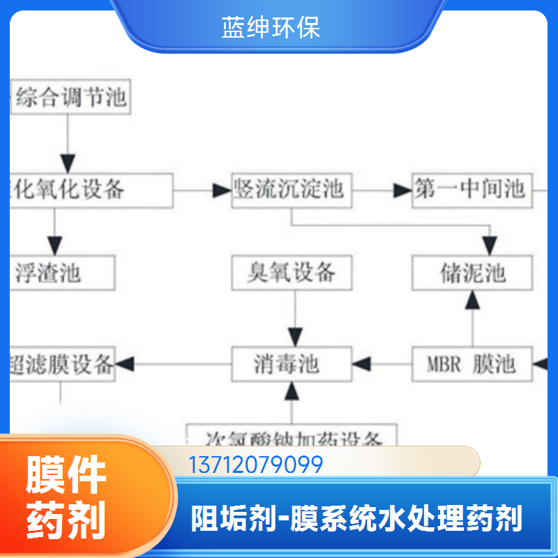 纳滤系统反渗透阻垢剂 无色透明液体 增强氧化速度