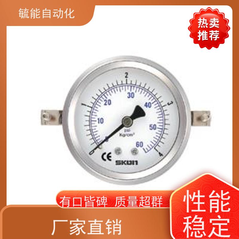 326-21-222-25E台湾协钢SKON耐震压力表 充油式压力计 立式63表面