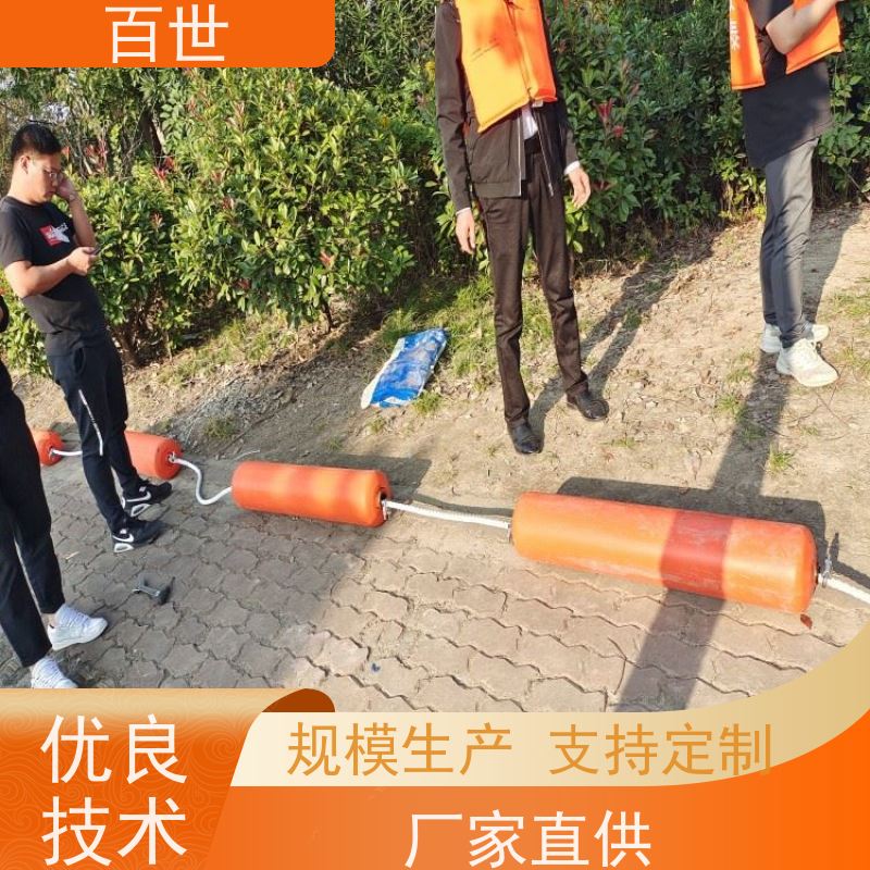百世泥石流多发区拦污浮筒水位自适应钢丝绳锚固