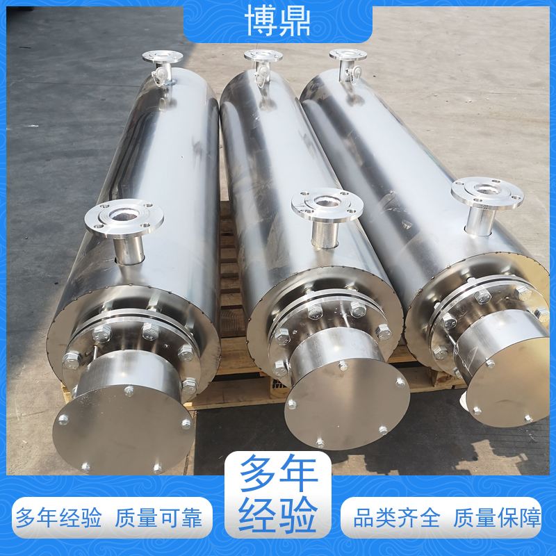 博鼎制热设备碳钢管道加热器保温性能好 升温快保温效果好