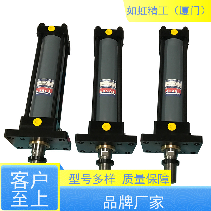 日本油研YUKEN立式方形油缸 CBY14l-6LD50N50TY52 薄型带磁液压缸