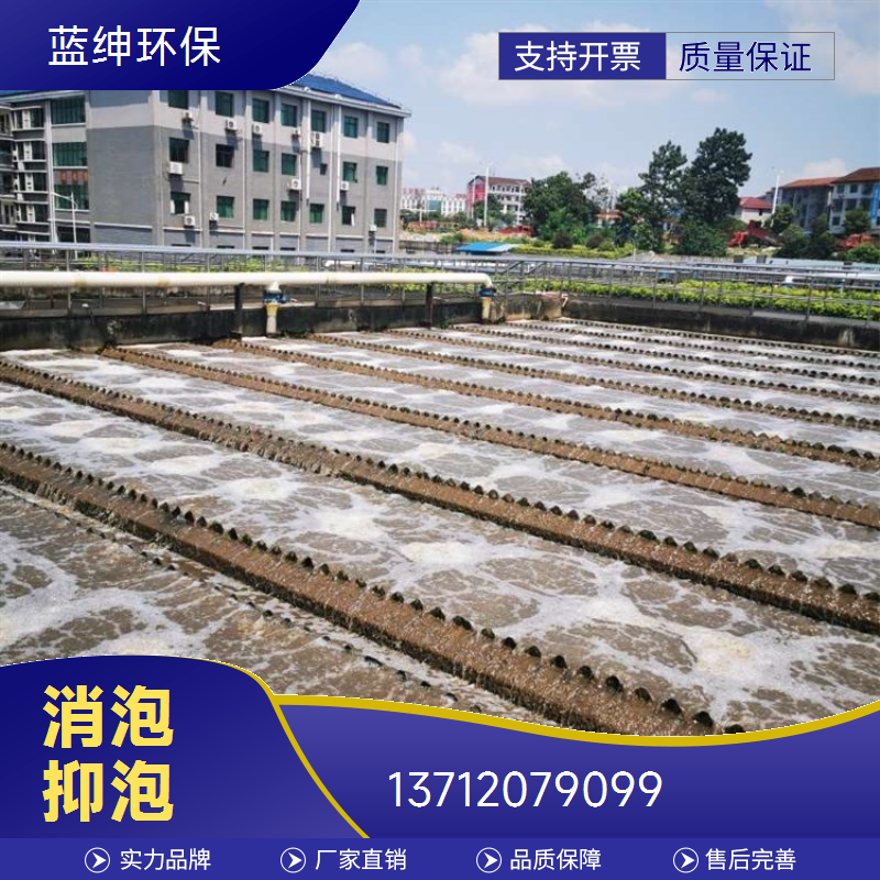 蓝绅环保 水处理抑泡剂 有机硅类消泡剂 源头厂家 安全无毒害
