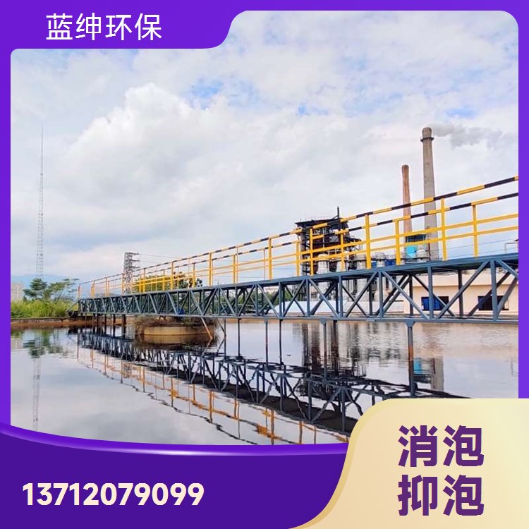 蓝绅环保 工业污水处理 有机硅水性消泡剂 源头厂家 持久抑泡稳
