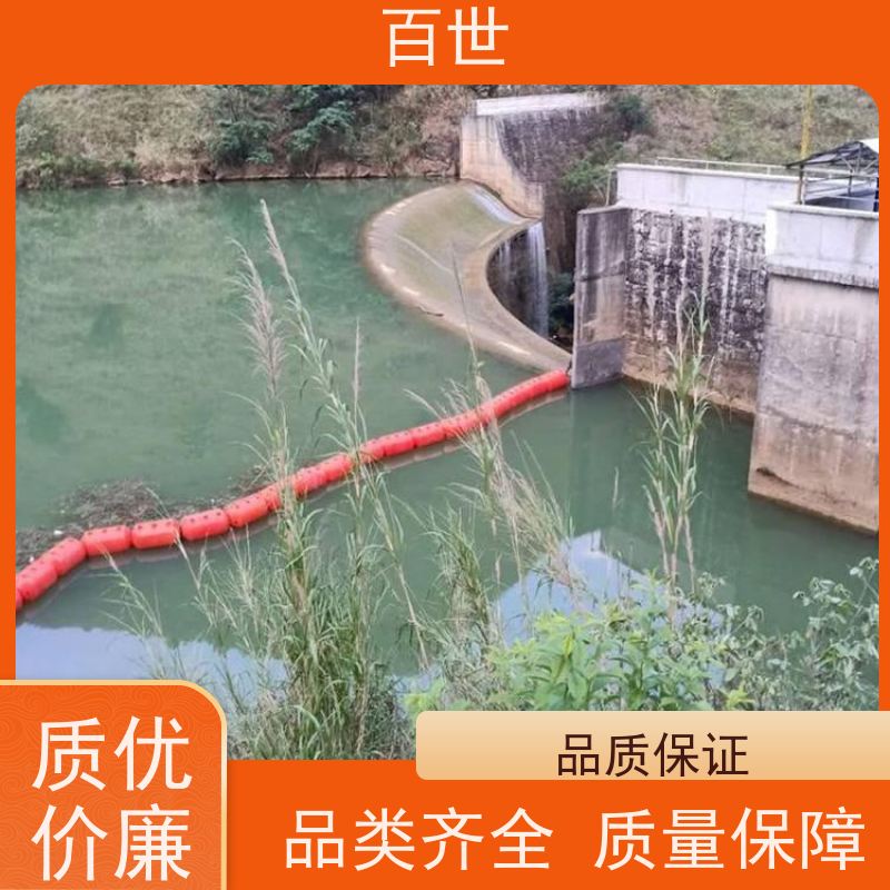 百世泥石流多发区拦船索漂浮物拦截柔性连接