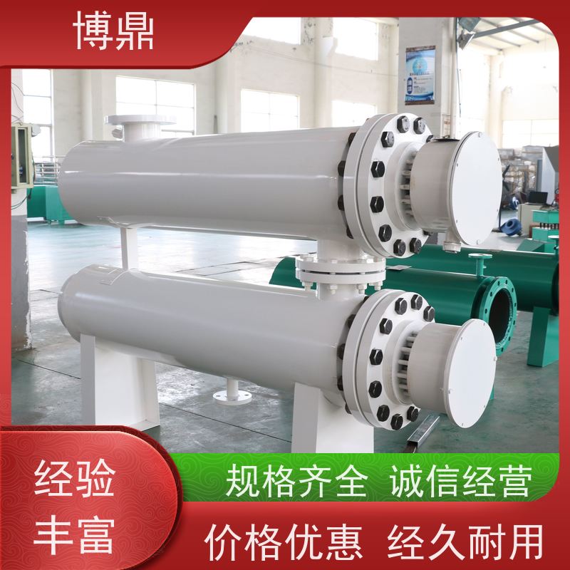 博鼎制热设备立式管道加热器气体液体加热处理 空气液体加热