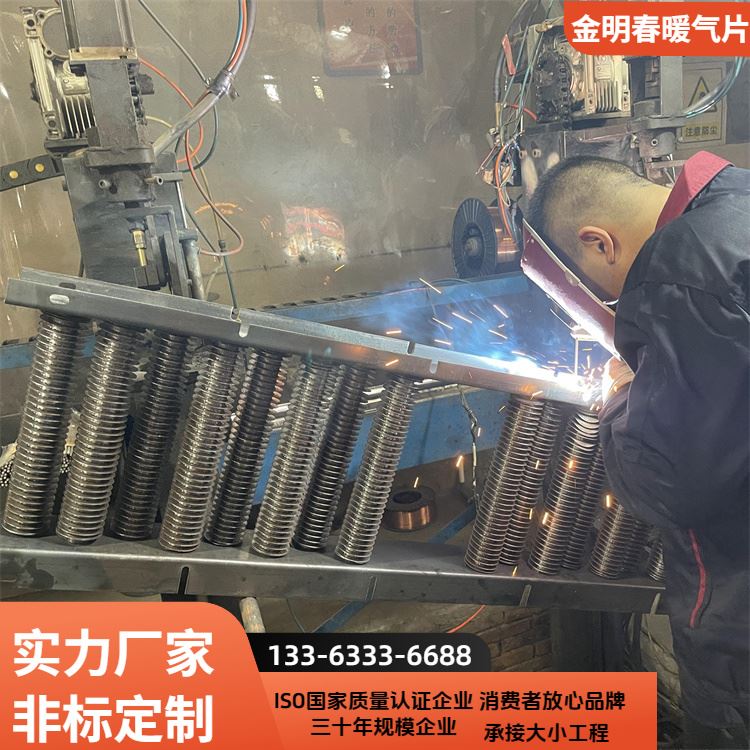 金明春 厂家供应 DN32钢铝复合翅片管 设计灵活 支持定制