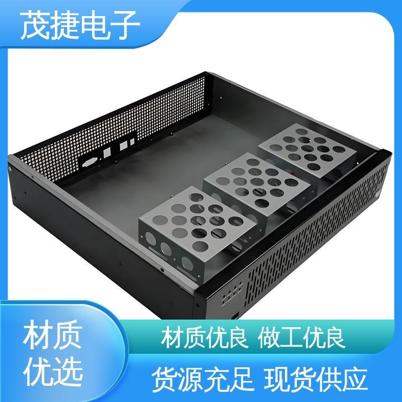 工控机车载散热铝壳 储能箱体机箱外壳 静电喷涂 茂捷电子