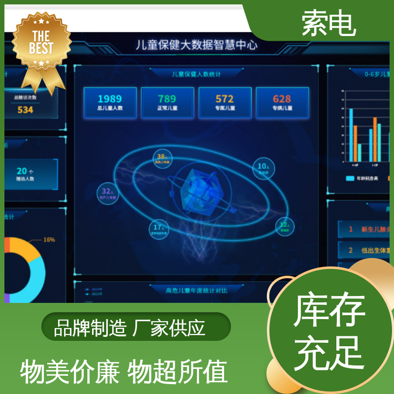 量表标准化 全方助力 儿童保健管理系统 先进的数据 索电