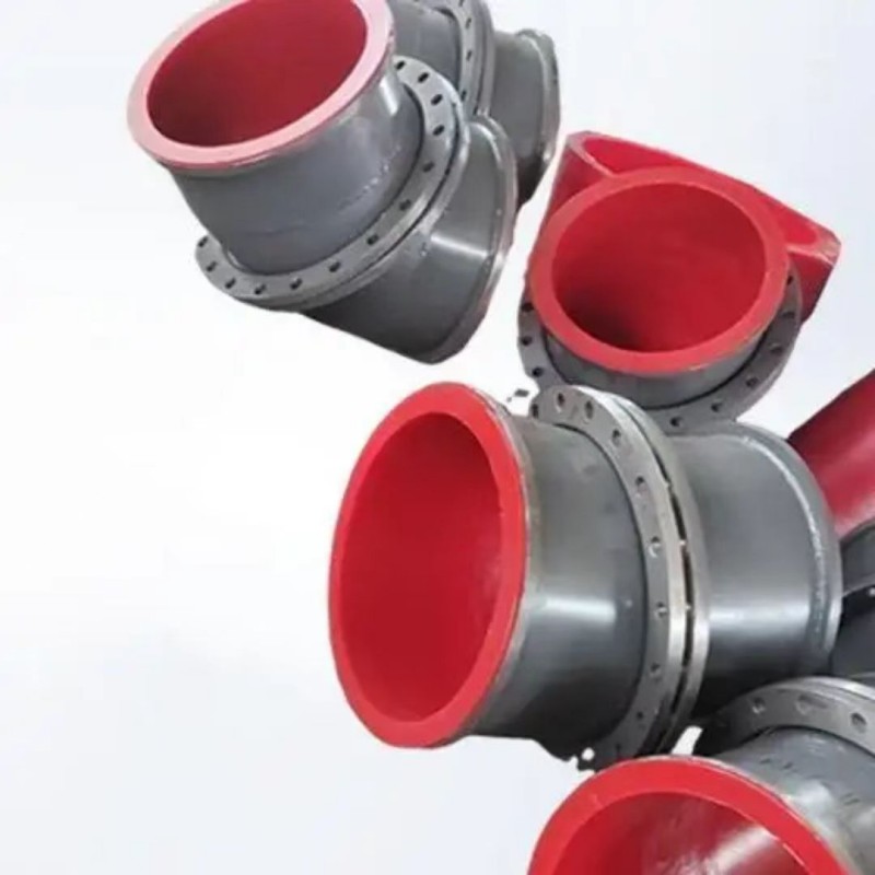 河道清淤工程耐磨 聚氨酯内衬管道 可现场测绘 DN350 昊和出品