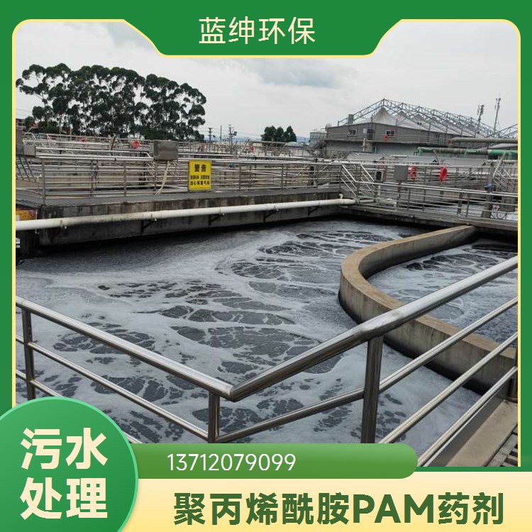 洗砂厂污水处理澄清药剂 聚丙烯酰胺 白药PAM 阴离子