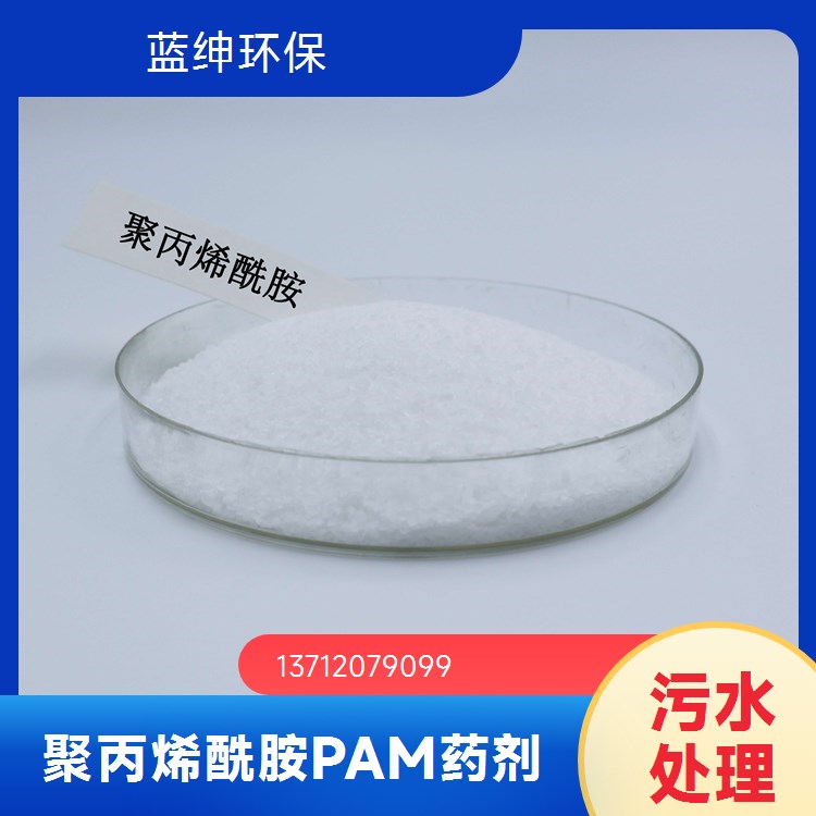 蓝绅环保 钢厂用聚丙烯酰胺 白色状微粒 大量现货