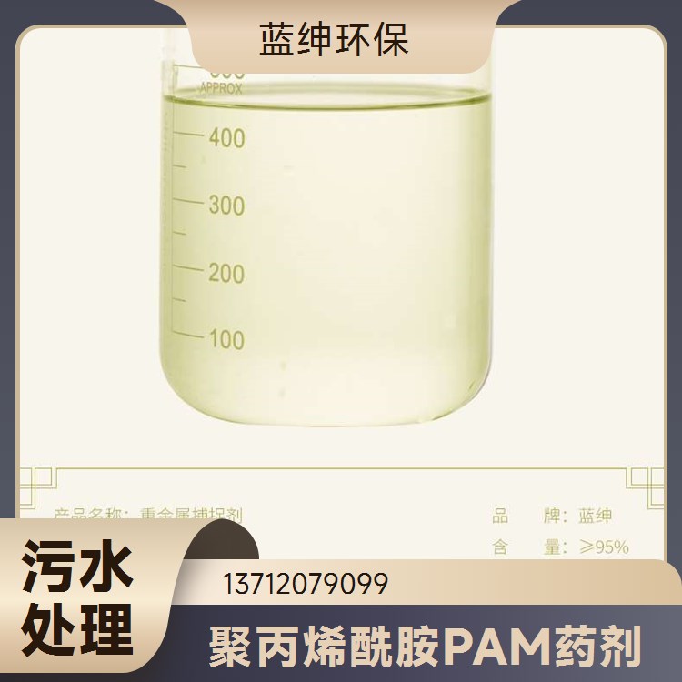 蓝绅环保 高分子白药 可快速溶解 洗煤专用聚丙烯酰胺 源头工厂