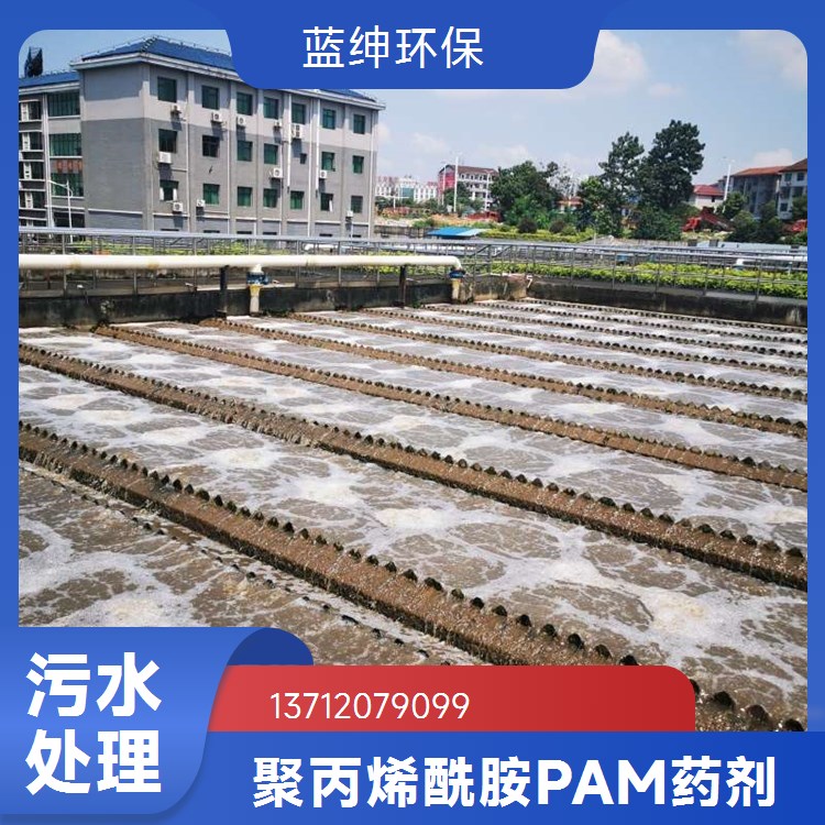 聚丙烯酰胺 絮凝剂pam食品厂污水脱泥废水净化分离沉降