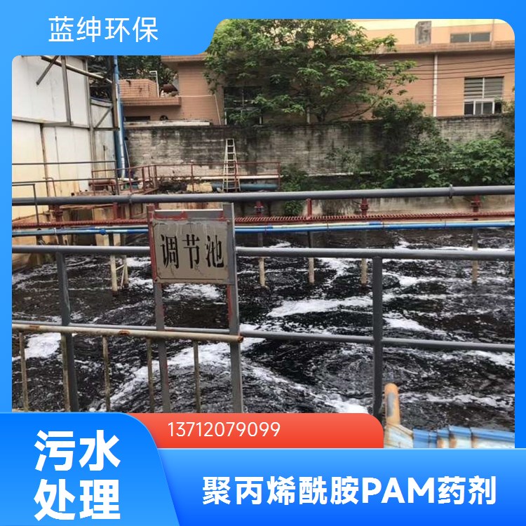 蓝绅环保 污水净化絮凝剂 聚丙烯酰胺生产厂家 高效絮凝腐蚀性小