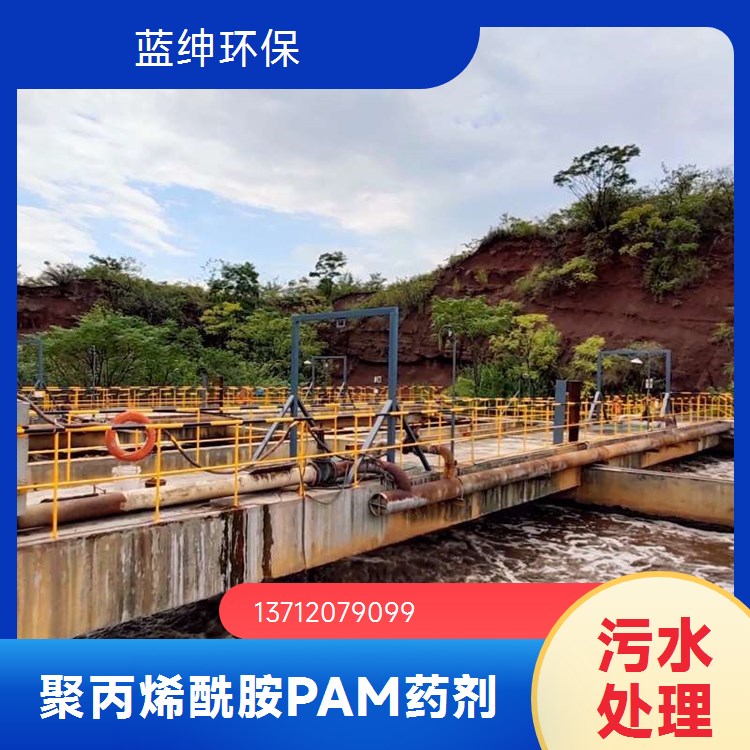 用于处理城市污水 聚丙烯酰胺 蓝绅环保 高效絮凝腐蚀性小 使用范围广
