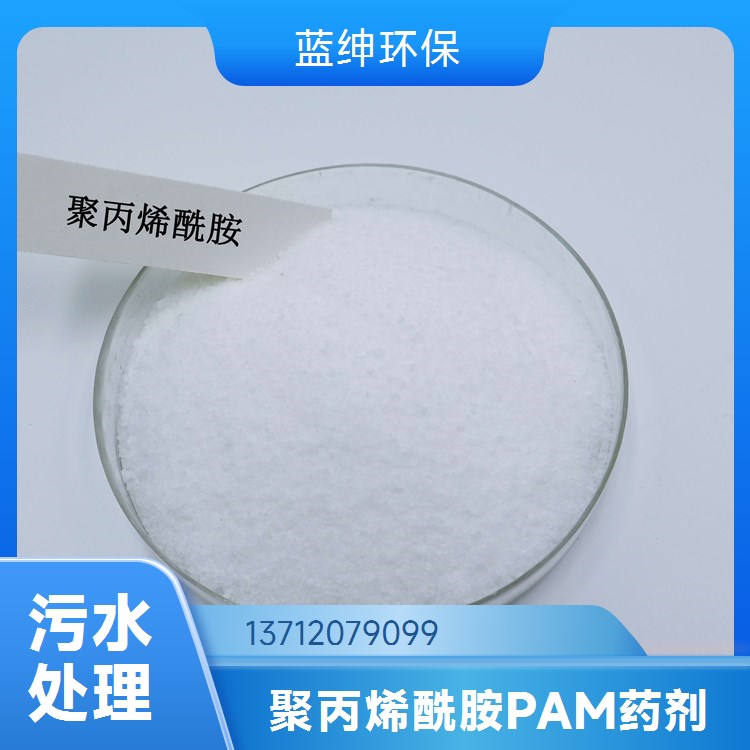 蓝绅环保 离子型聚丙烯酰胺 利于污泥脱水 应用范围广泛
