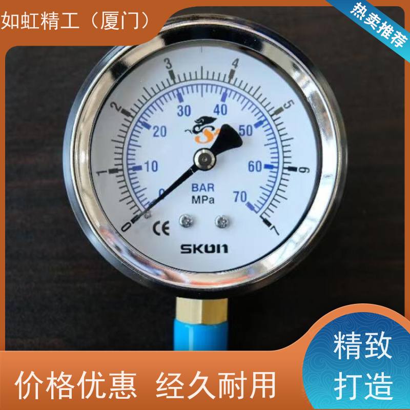 注塑机用台湾原装耐震60表面协钢SKON轴向背接 侧接式压力表