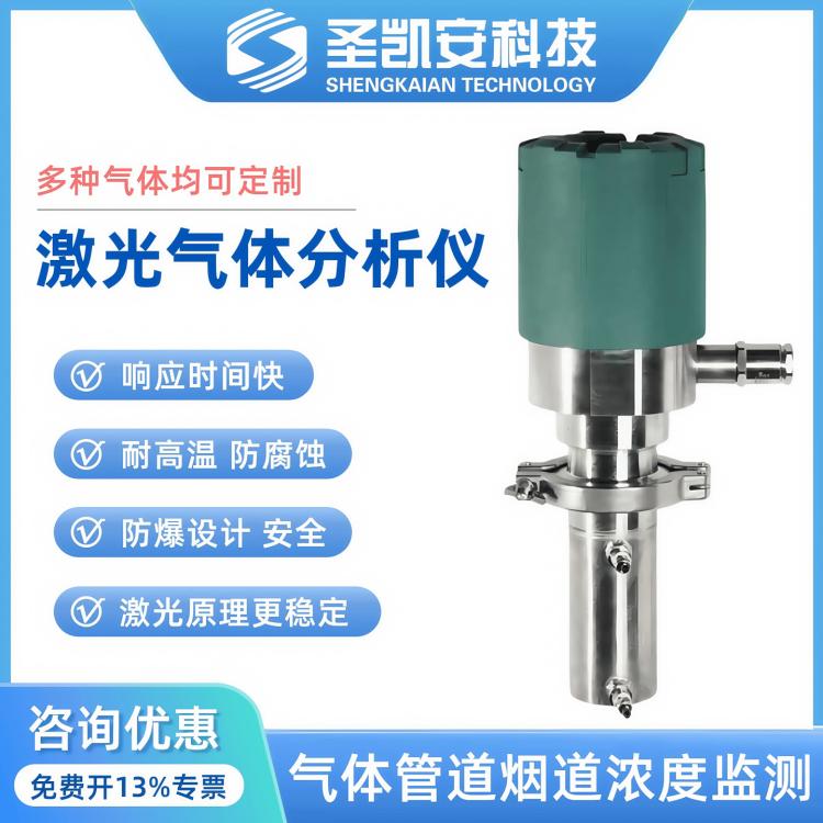 半导体激光气体分析仪 TDLAS技术 原位置测量出数据