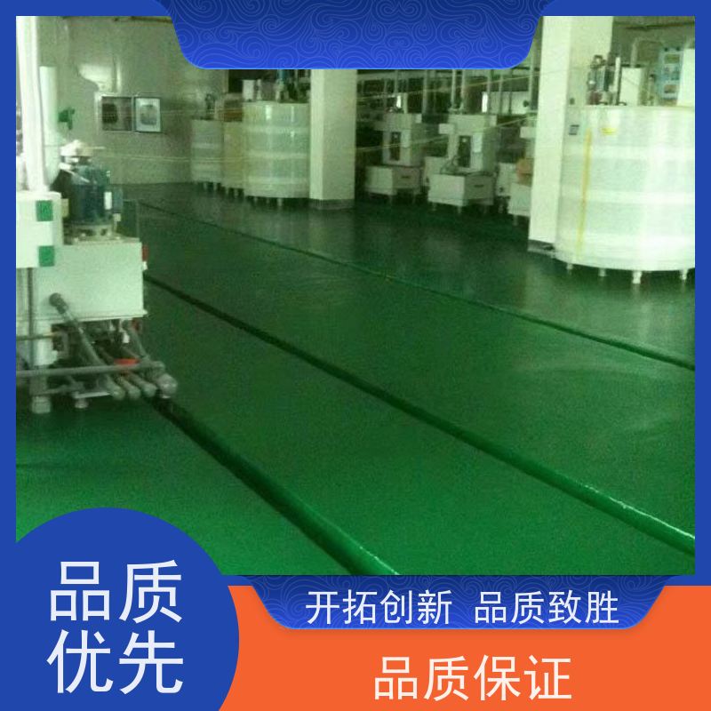 食品加工厂金刚砂地面施工防尘防滑耐酸碱度