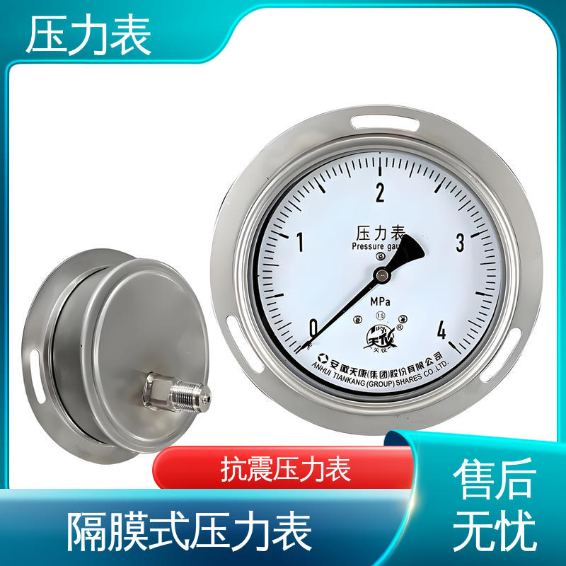 天康 Y-B 系列 气缸压力表 精度适中 兼容性好 源头厂家 品类齐全