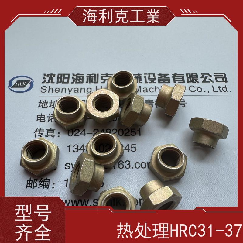 海利克精工制造 HB5634-87 六角压扁自锁螺母 材质GH2132 M3M4