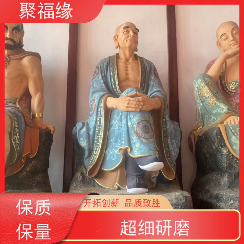 木雕文殊菩萨定做普贤菩萨生产厂家 聚福缘玻璃钢佛像雕塑厂