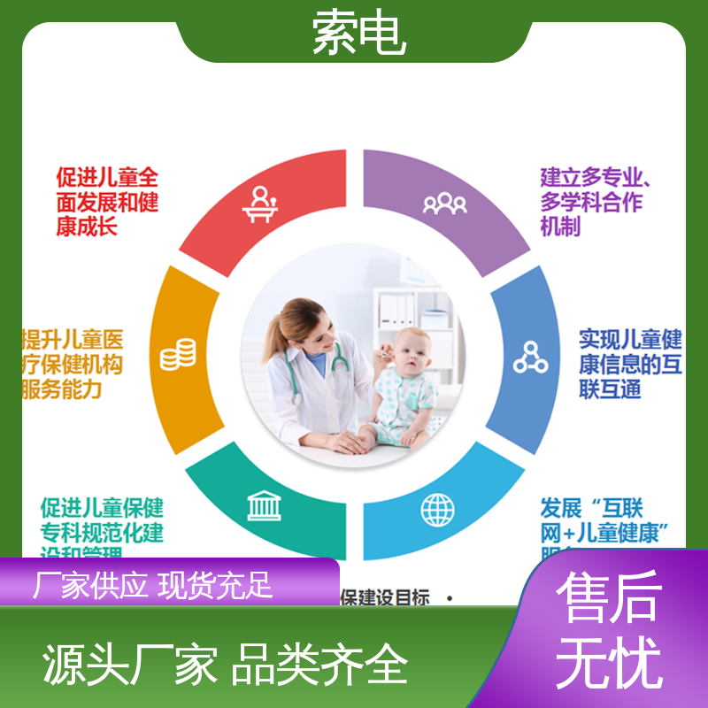 全方助力 儿童保健信息管理平台 便捷 360度 索电