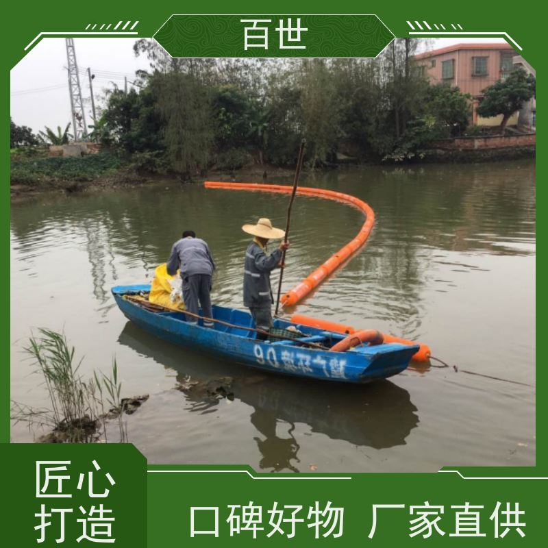 百世泥石流多发区拦漂排自浮式结构生态友好材质