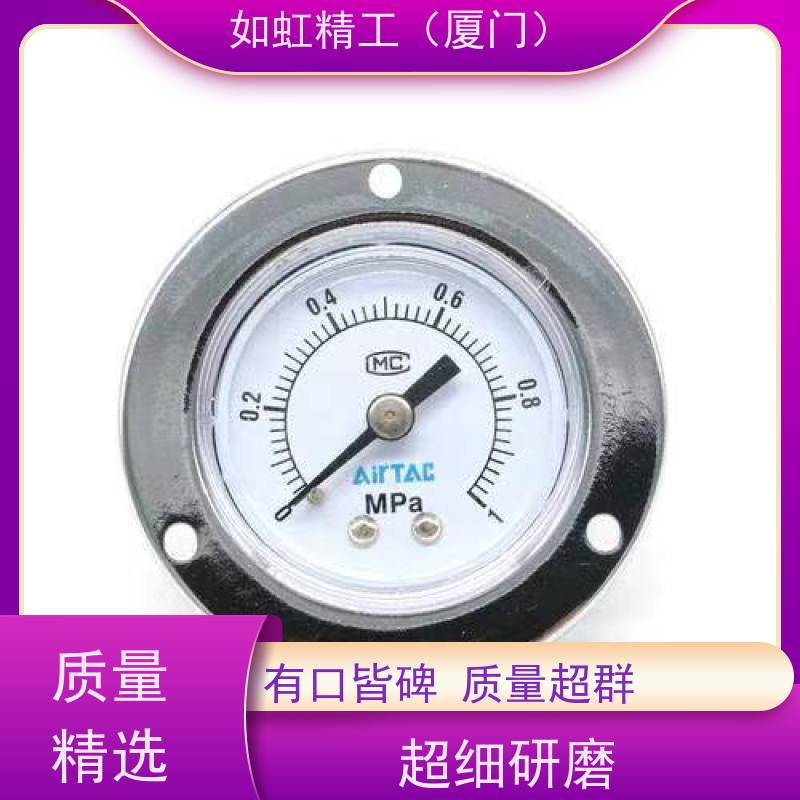 亚德客压力表GS GF GU40 50 60高精密过滤器用嵌入式气压表1分2分