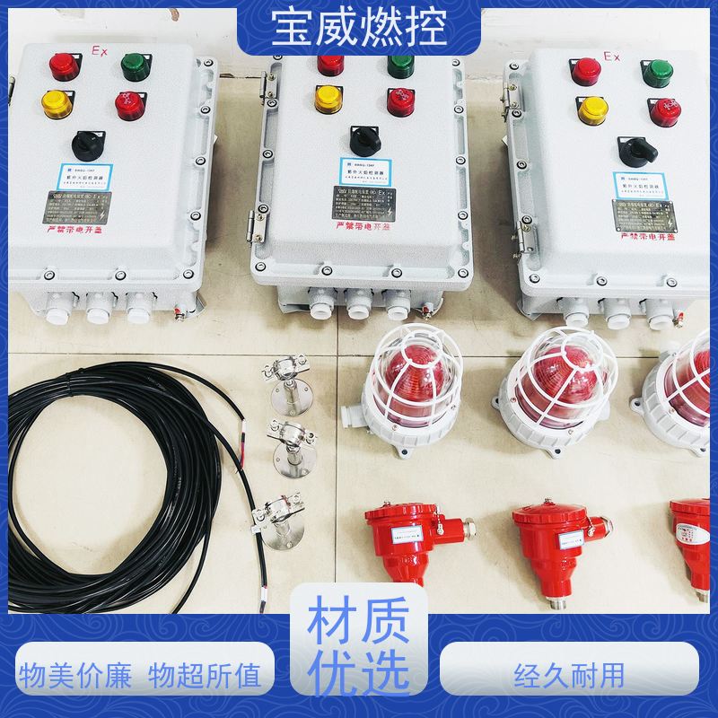 宝威燃控 烘烤器 熄火保护报警控制箱 紫外线型 非标定制