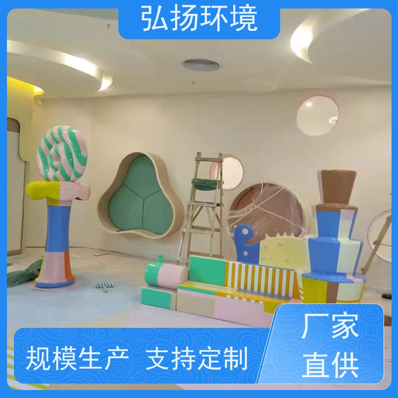 玻璃钢卡通雕塑 民俗小品纪念馆摆件雕像 易于修复 弘扬