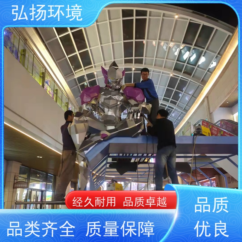 玻璃钢材质胡巴卡通雕塑 室外公园绿地西式风格圆雕