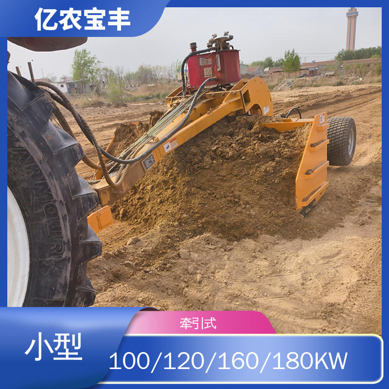 耕地 稻田 道路 路面 拖拉式 py180平地机 亿农宝丰