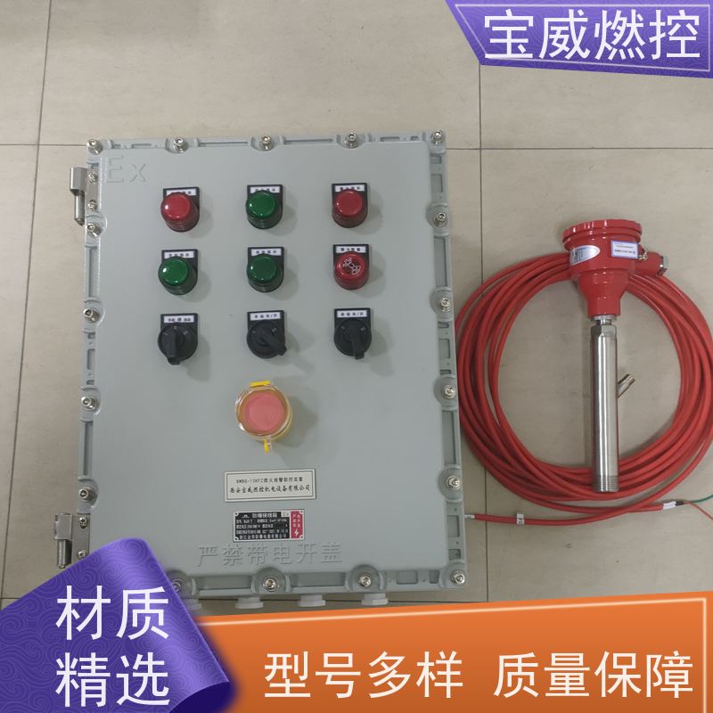 宝威燃控 高灵敏度防爆型 快速响应 可非标加工 工业火焰检测设备