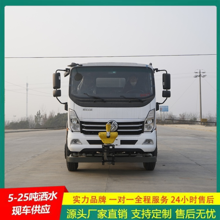 国六排放标准 侧喷可浇灌花坛 工程洒水车 喷雾降尘车 豪沃