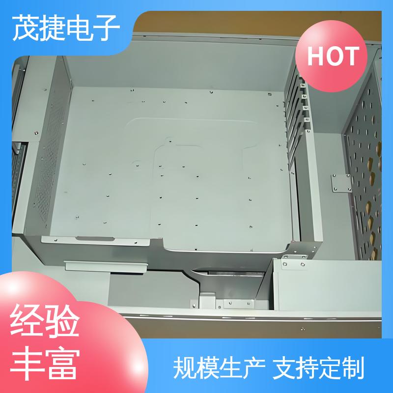 茂捷电子 不锈钢阳极氧化 防锈烤漆 主机外壳 非标异形