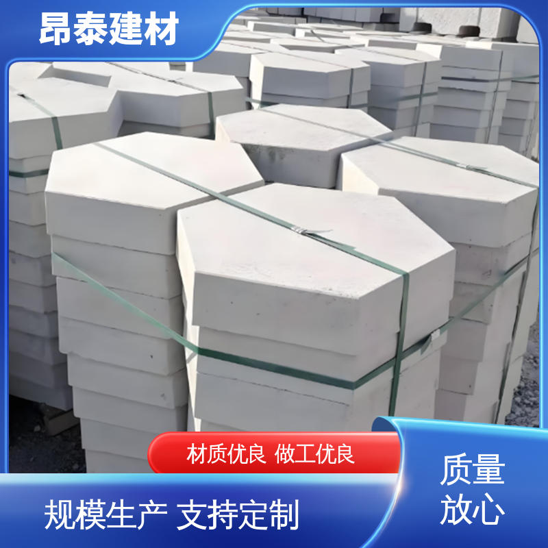成品预制 做工精细 六棱护坡砖 耐磨耐风化 尺寸按需生产