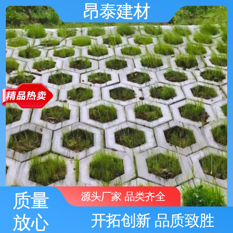 壁厚5cm 六角护坡砖 库存充足发货快 抗渗漏性强 昂泰建材