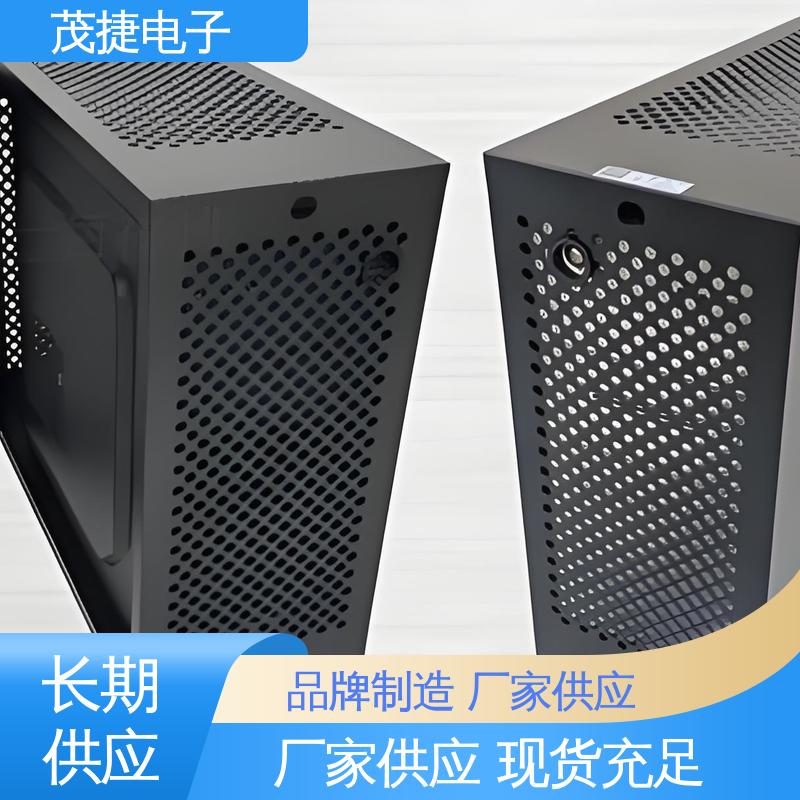 茂捷供应 防锈烤漆 工控机箱 电磁加热 激光打孔件
