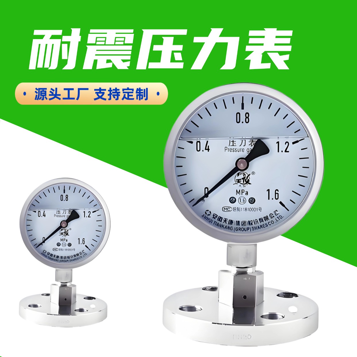 天康 LT系列 耐震压力表 功能扩展性 实力厂家 支持定制