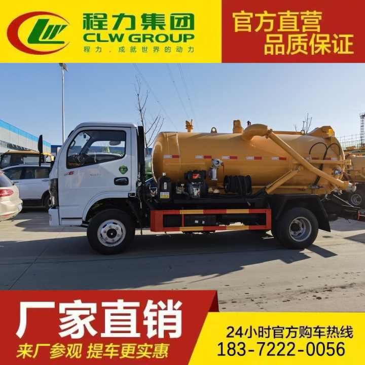 东风多利卡 沼气吸污车 淤泥处理 环卫清淤车 厂家直供