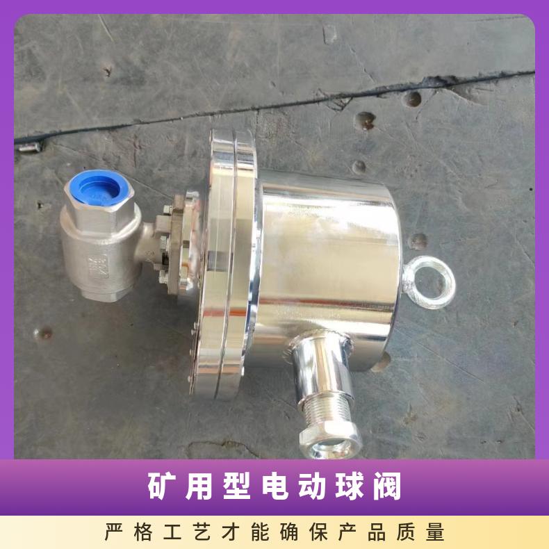 盛诺供应 煤矿专用防爆电动球阀 DFH20/7 规格齐全 不锈钢材质