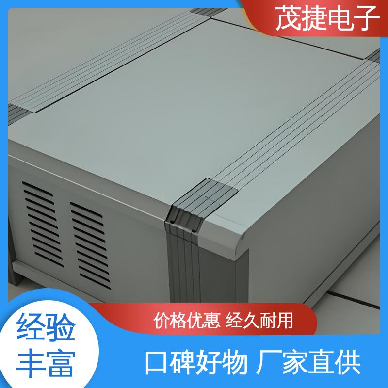 非标异形 工控机车载散热铝壳 冲孔机箱 压铆钣金件加工 茂捷电子