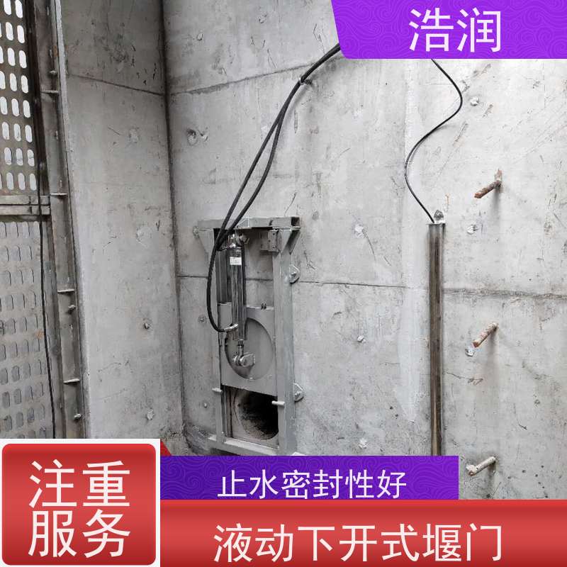 浩润 智能下开式堰门 运行平稳 类型多样 诚信经营