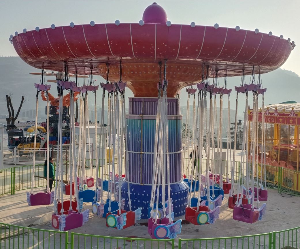 鸿博游艺 公园摇头飞椅 新款游乐设备 支持定制