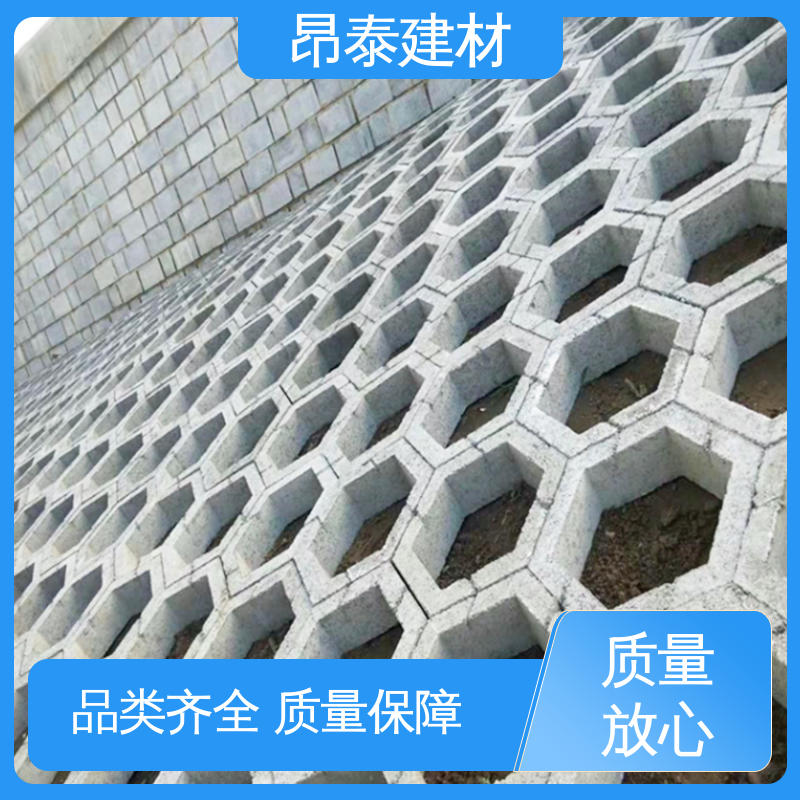 多种规格 抗渗漏性强 安装便捷 六棱护坡砖 仿花岗岩砖